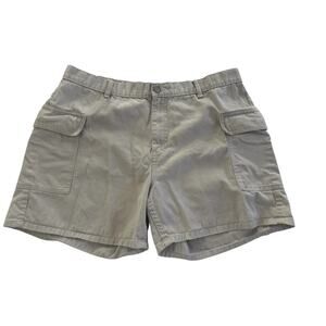 Calvin Klein Shorts Womens Size 16 Khaki Shorts Pockets #5387